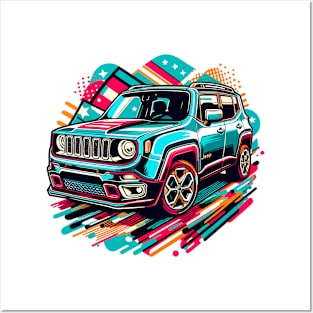 Jeep Renegade Posters and Art